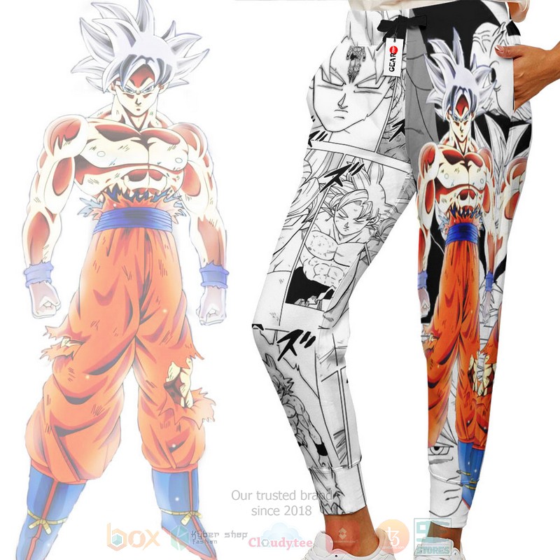 Anime Goku Ultra Instinct Dragon Ball Sweatpants 1
