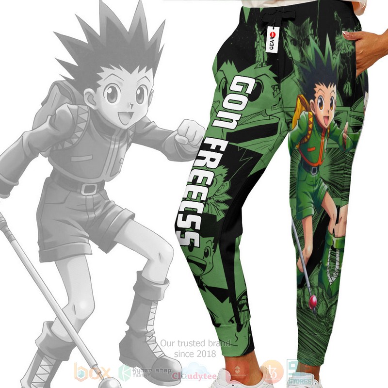 Anime Gon Freecss Hunter x Hunter Mix Gifts for Otaku Sweatpants 1