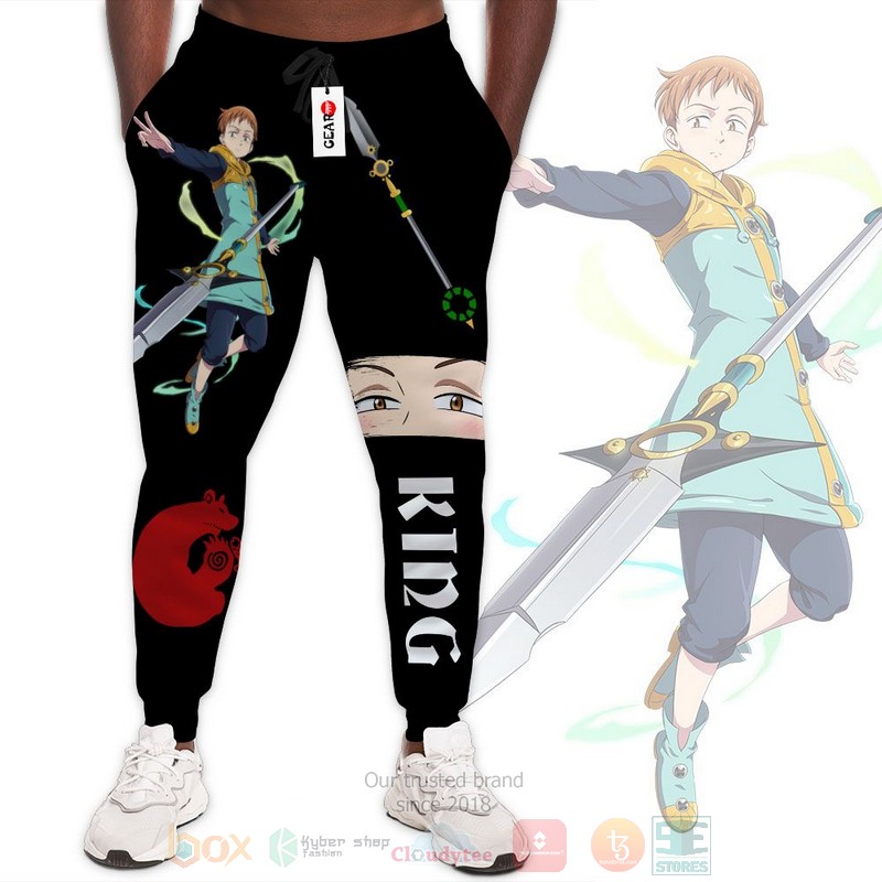 Anime Grizzlys Sin of Sloth King Seven Deadly Sins Sweatpants