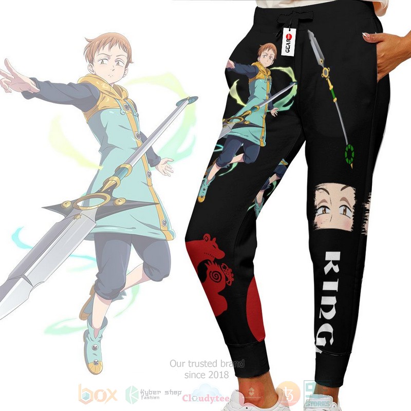Anime Grizzlys Sin of Sloth King Seven Deadly Sins Sweatpants 1
