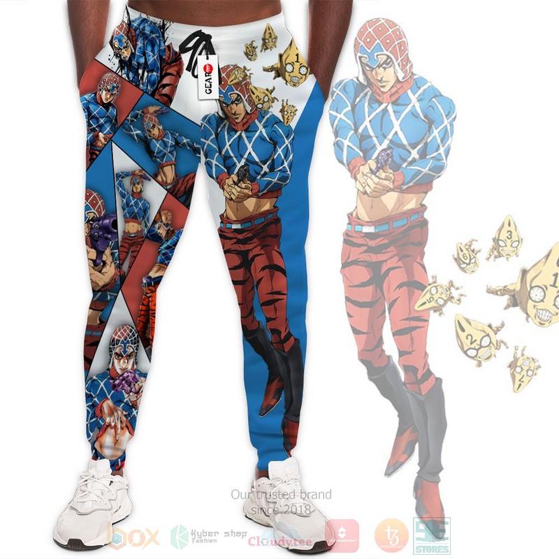 Anime Guido Mista JoJos Adventures Sweatpants