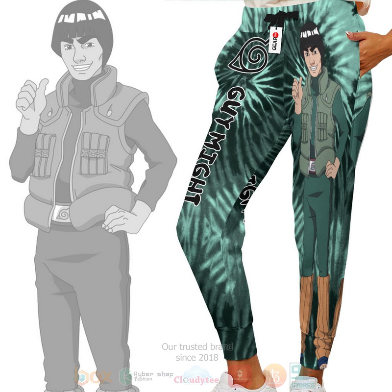 Anime Guy Might Tie Dye Sweatpants 1