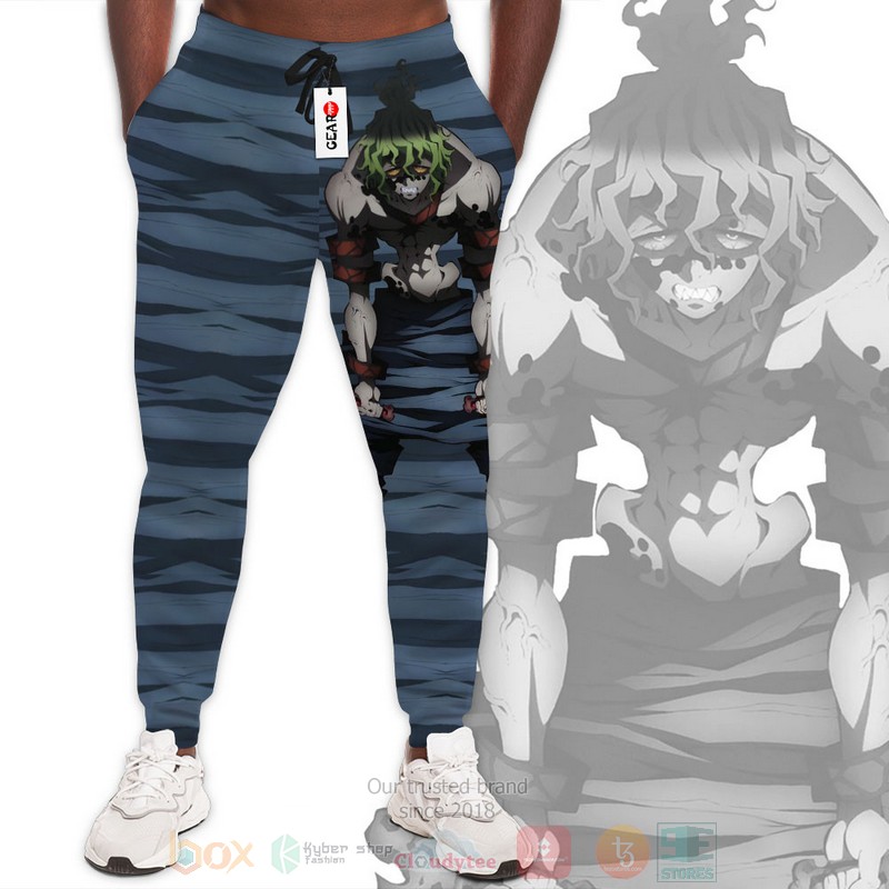 Anime Gyutaro Kimetsu Sweatpants 1