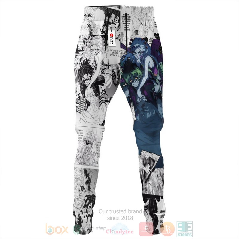 Anime Gyutaro and Daki Kimetsu Sweatpants