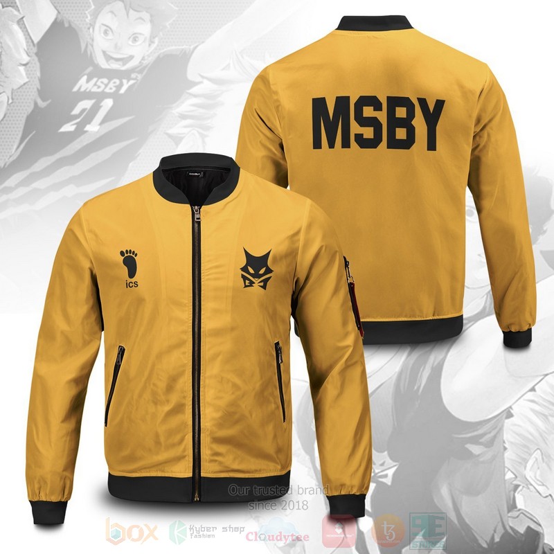 Anime Haikyuu MSBY Bomber Jacket 1