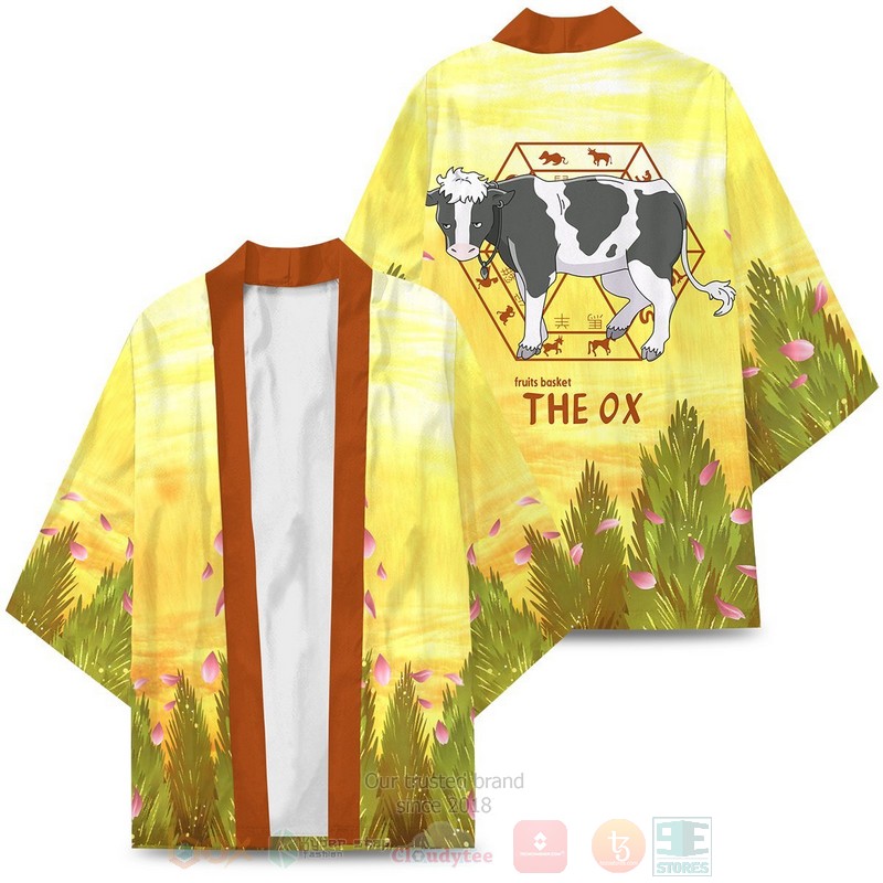 BEST Anime Haru the ox Fruits Basket Japan 3D Print Kimono
