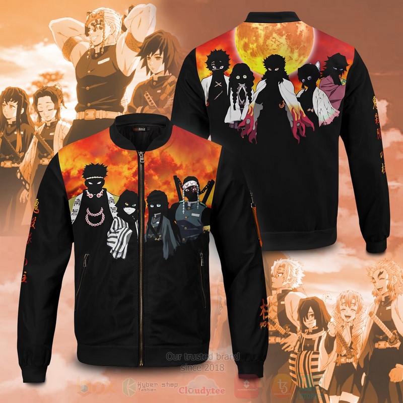Anime Hashira Squad Bomber Jacket 1