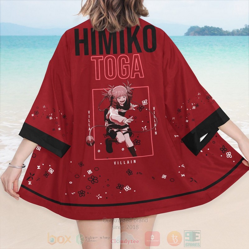 BEST Anime Himiko Toga My Hero Academia Japan 3D Print Kimono word3