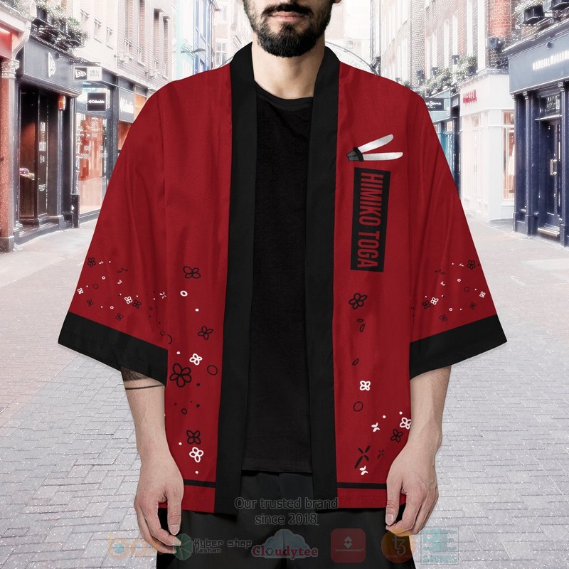 BEST Anime Himiko Toga My Hero Academia Japan 3D Print Kimono word3
