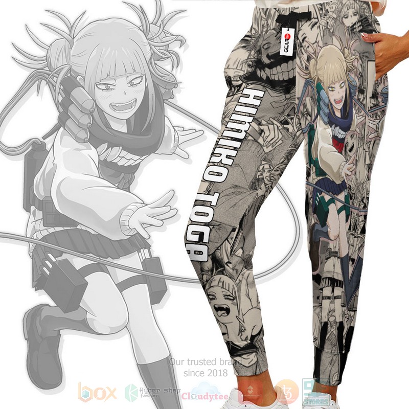 Anime Himiko Toga My Hero Academia Sweatpants 1