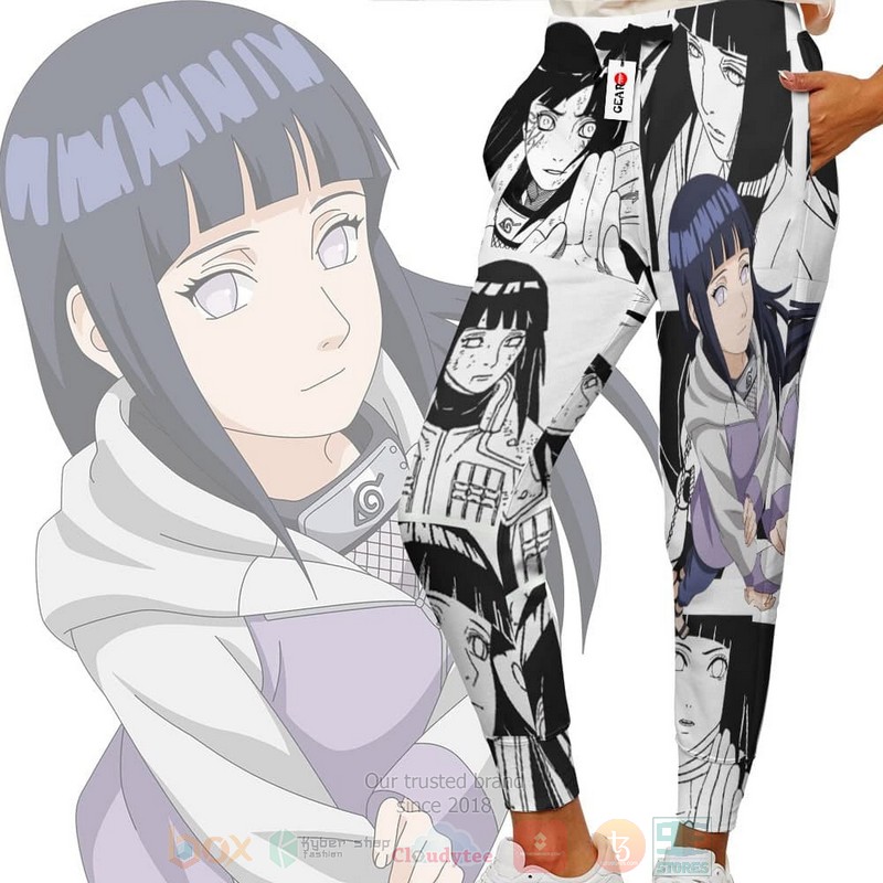 Anime Hinata Hyuga Naruto Sweatpants 1
