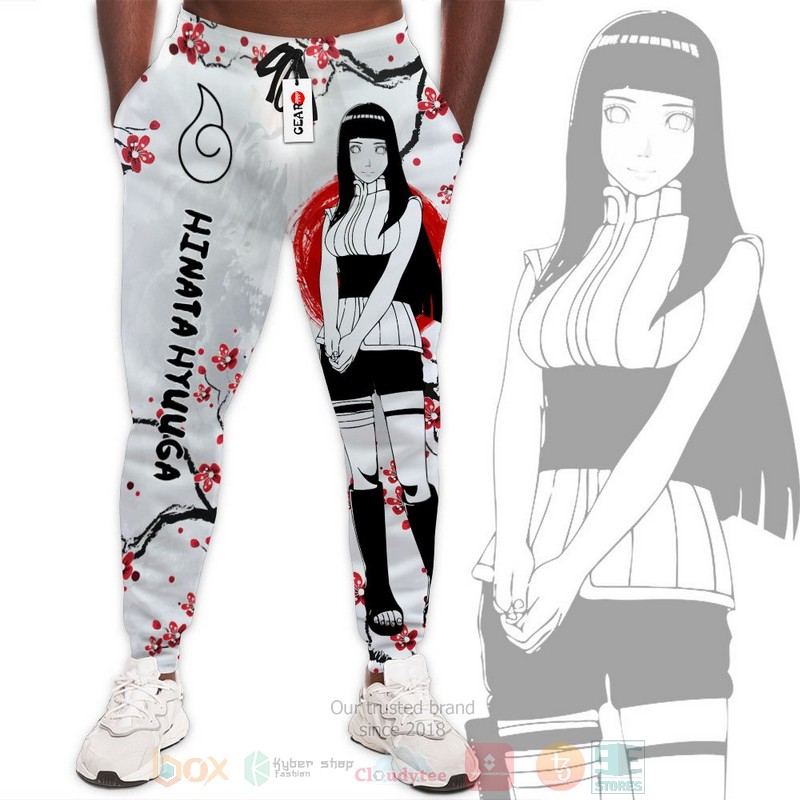 Anime Hinata Hyuuga Naruto Sweatpants