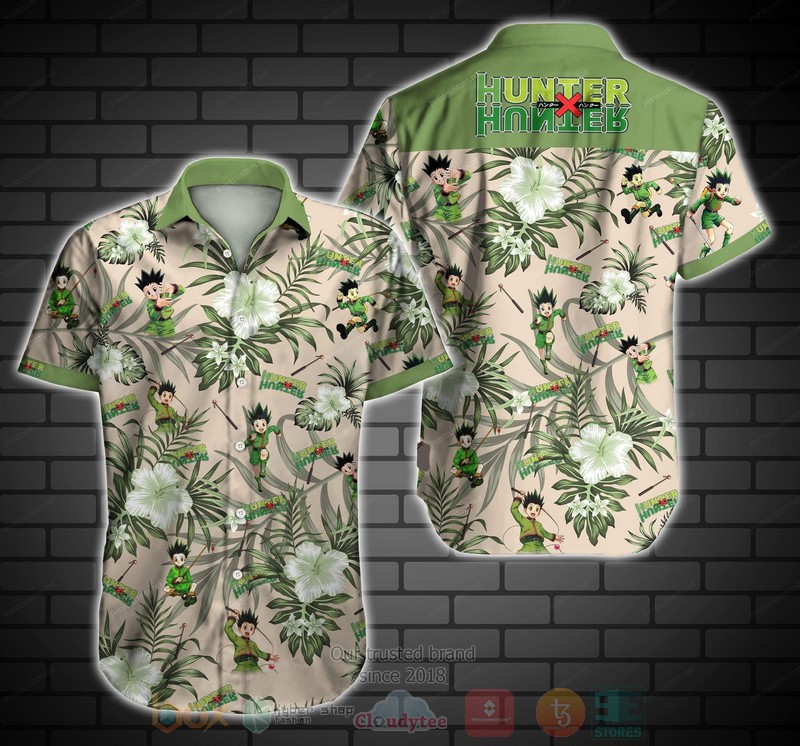 Anime Hunter x Hunter Short Sleeve Hawaiian Shirt