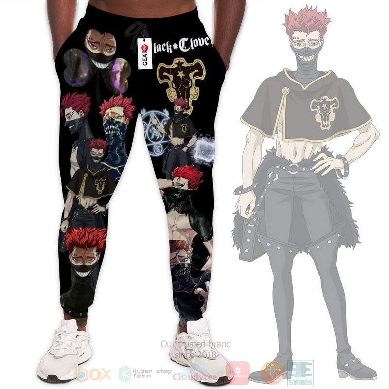Anime Ideale Zora Black Clover Sweatpants