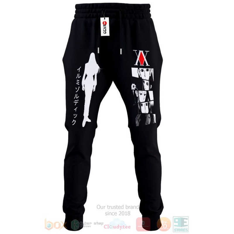 Anime Illumi Zoldyck Fleece Hunter x Hunter Sweatpants