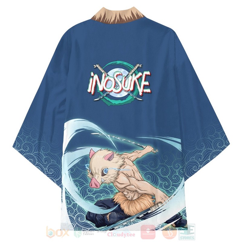 BEST Anime Inosuke Beast Skill Kimetsu No Yaiba Japan 3D Print Kimono 4 BEST Anime Inosuke Beast Skill Kimetsu No Yaiba Japan 3D Print Kimono word1