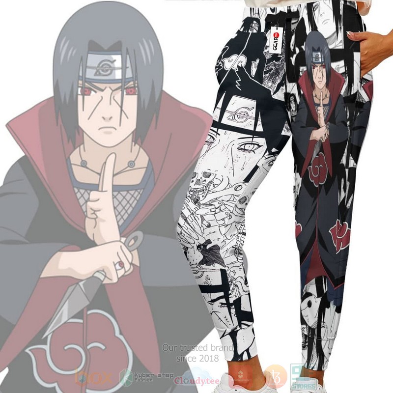 Anime Itachi Uchiha Naruto Sweatpants 1