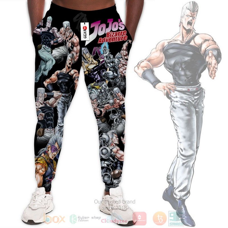 Anime JoJos Jean Pierre Polnareff Adventures Sweatpants