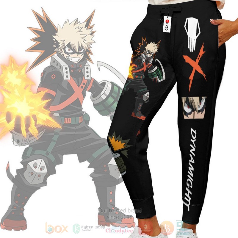 Anime Katsuki Bakugo My Hero Academia Sweatpants 1