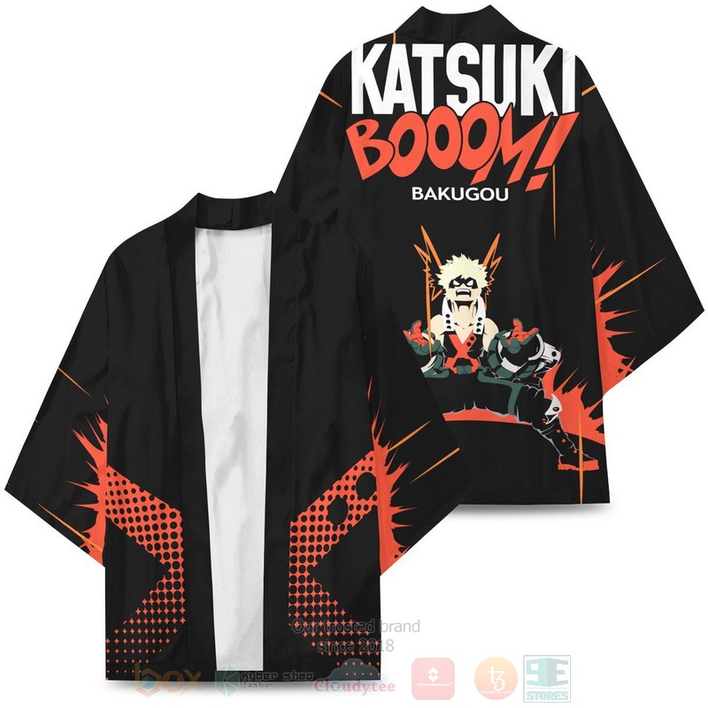 BEST Anime Katsuki Boom My Hero Academia Japan 3D Print Kimono