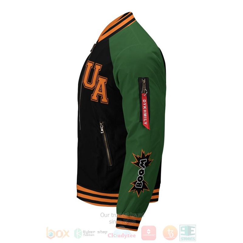 BEST Anime Katsuki Explosion 3D Zipper Bomber Jacket 6 Anime Katsuki Explosion Bomber Jacket 1 2 3 4 5