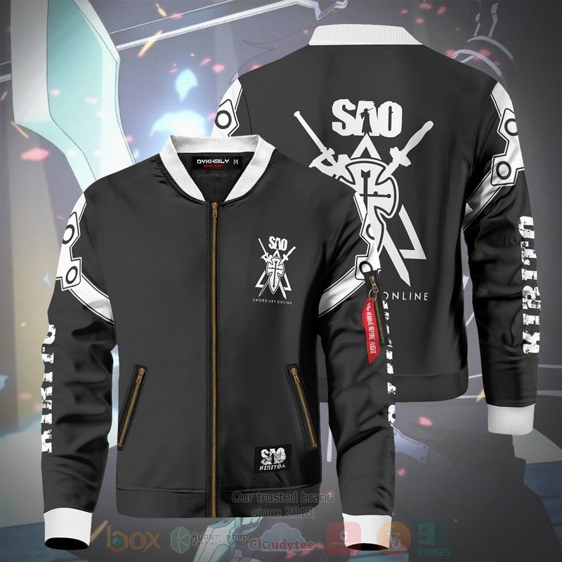 Anime Kazuto Kirigaya Bomber Jacket 1