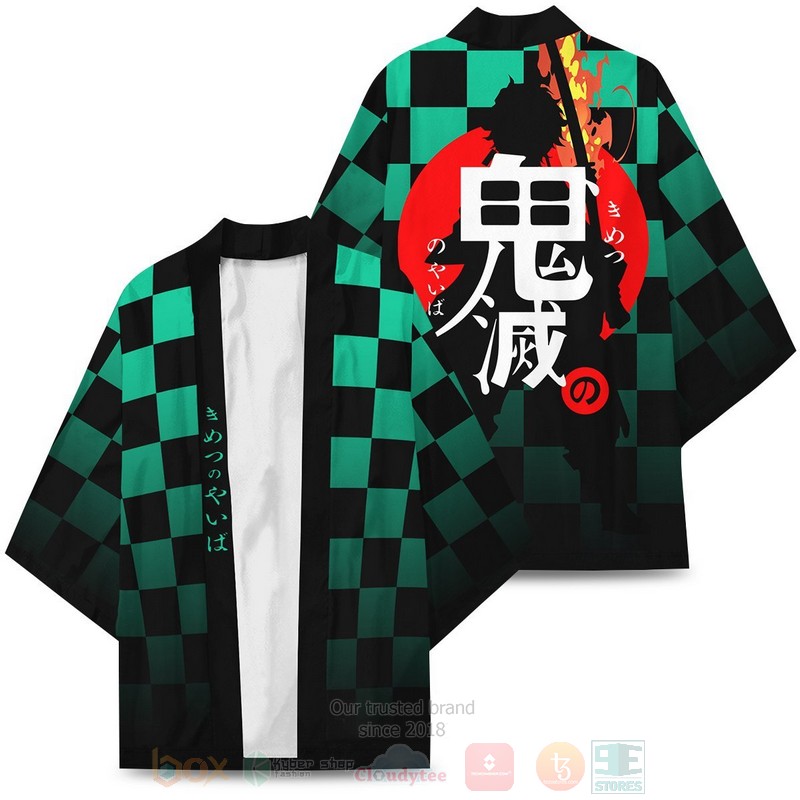 BEST Anime Kimetso No Yaiba Tanjiro Demon Slayer Japan 3D Print Kimono