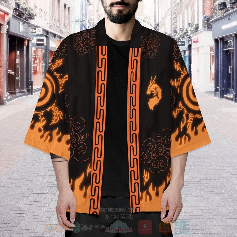 BEST Anime Kurama Mark Naruto Japan 3D Print Kimono 7 BEST Anime Kurama Mark Naruto Japan 3D Print Kimono word2