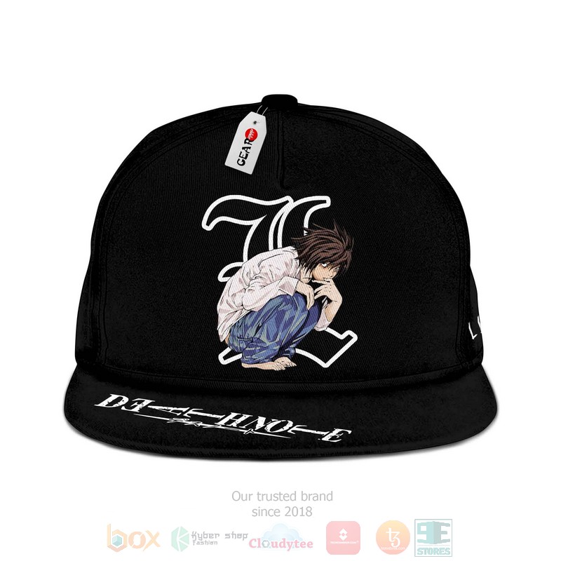 Anime L Lawliet Snapback Cap