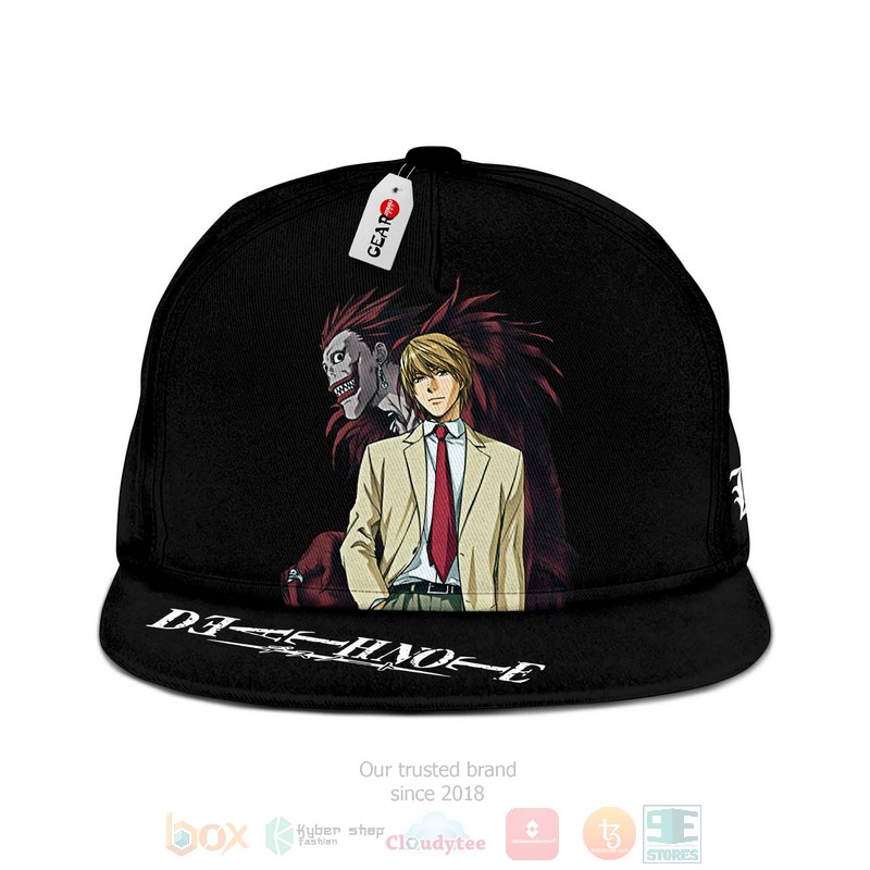 Anime Light Yagami and Ryuk Snapback Cap