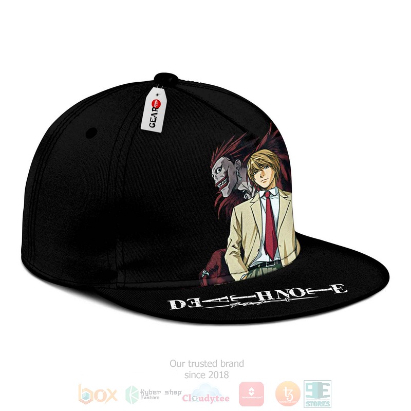 BEST Anime Light Yagami and Ryuk Snapback Hat Caps 3 Anime Light Yagami and Ryuk Snapback Cap 1 2