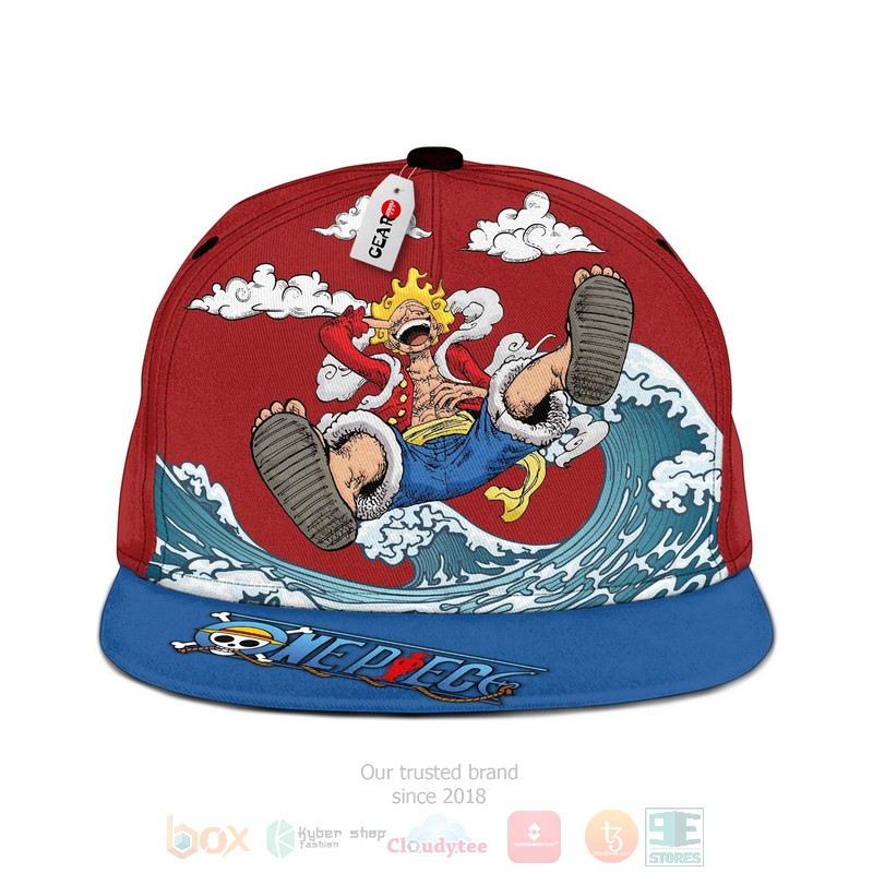 BEST Anime Luffy Gear 5 Snapback One Piece For Otaku Hat Caps 9 Anime Luffy Gear 5 Snapback One Piece For Otaku Cap