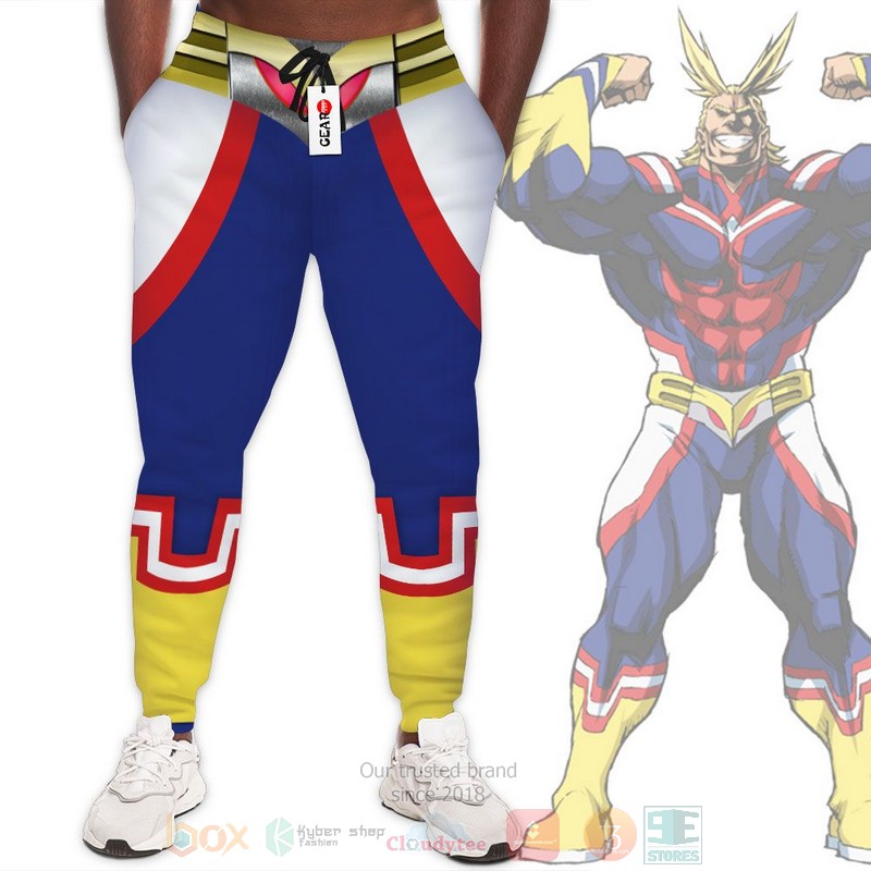 Anime My Hero Academia All Might Sweatpants 1
