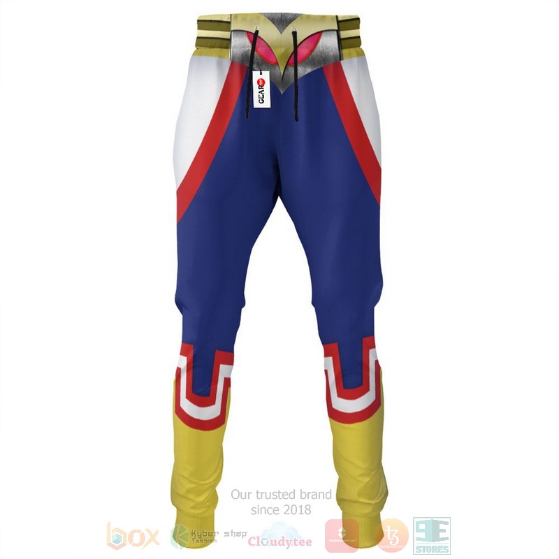 BEST Anime My Hero Academia All Might All Over Print Long Pants 4 Anime My Hero Academia All Might Sweatpants 1 2 3