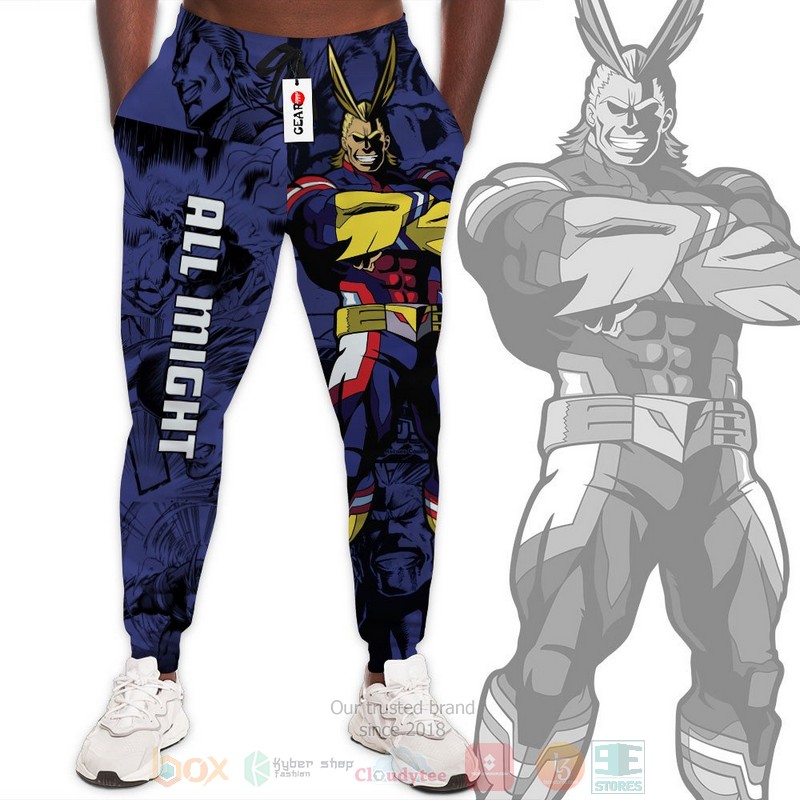 Anime My Hero Academia All Might Toshinori Yagi Sweatpants
