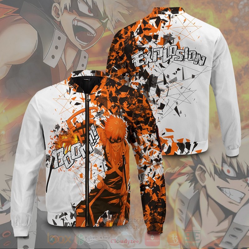 Anime My Hero Academia Hero Bakugo Bomber Jacket 1