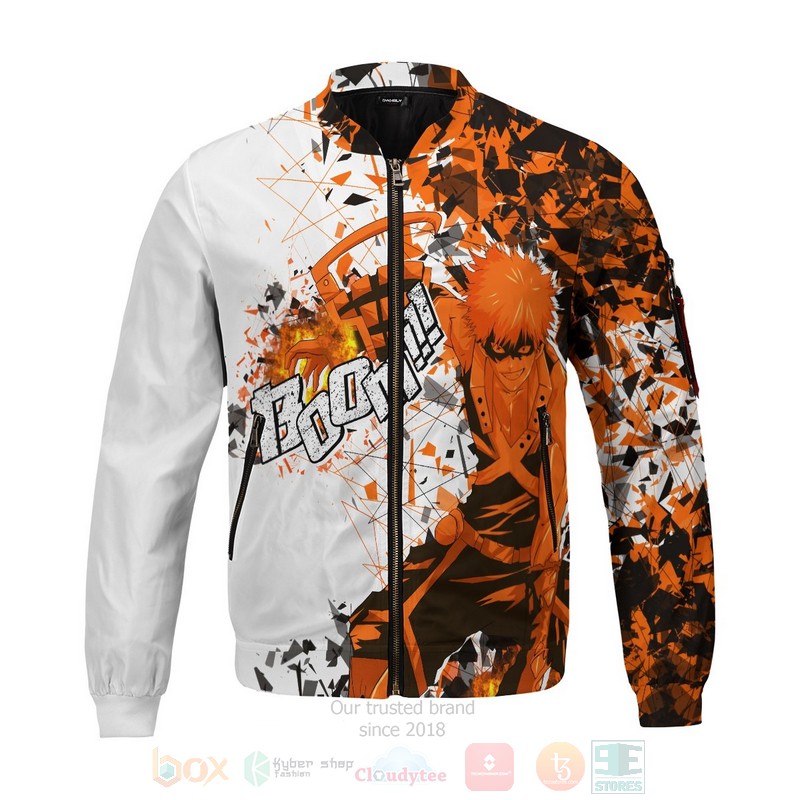 BEST Anime My Hero Academia Hero Bakugo 3D Zipper Bomber Jacket 3 Anime My Hero Academia Hero Bakugo Bomber Jacket 1 2
