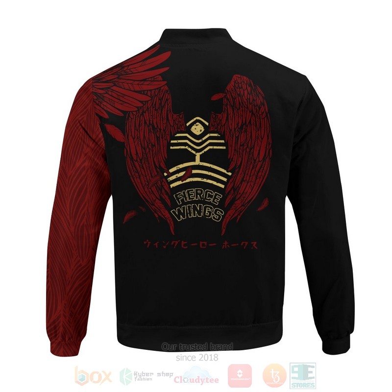 Anime My Hero Academia Hero Hawks Bomber Jacket 1 2 3 4 5 6 7