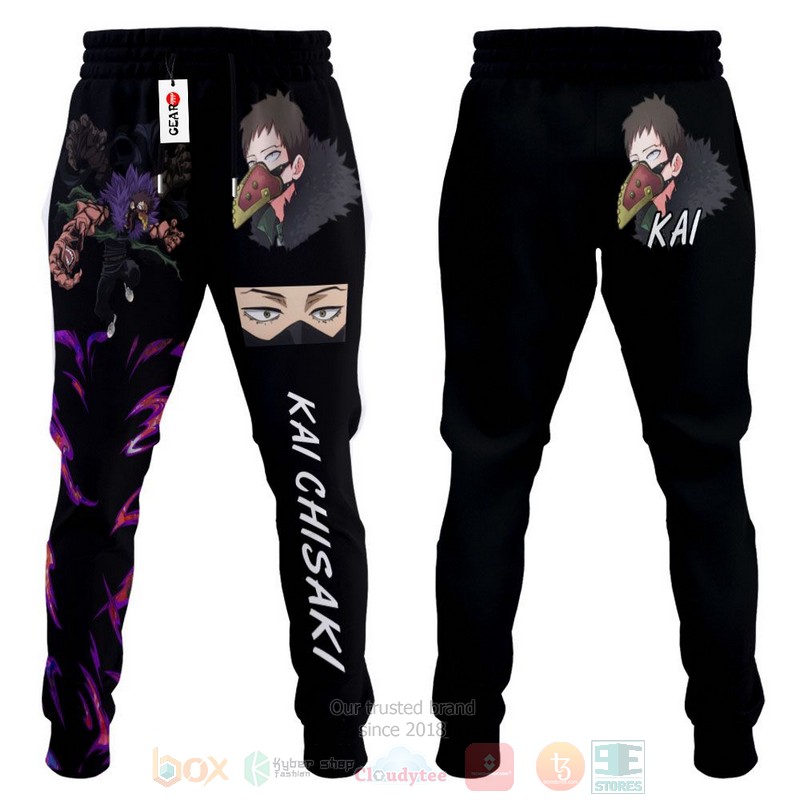 BEST Anime My Hero Academia Kai Chisaki All Over Print Long Pants 4 Anime My Hero Academia Kai Chisaki Sweatpants 1 2 3