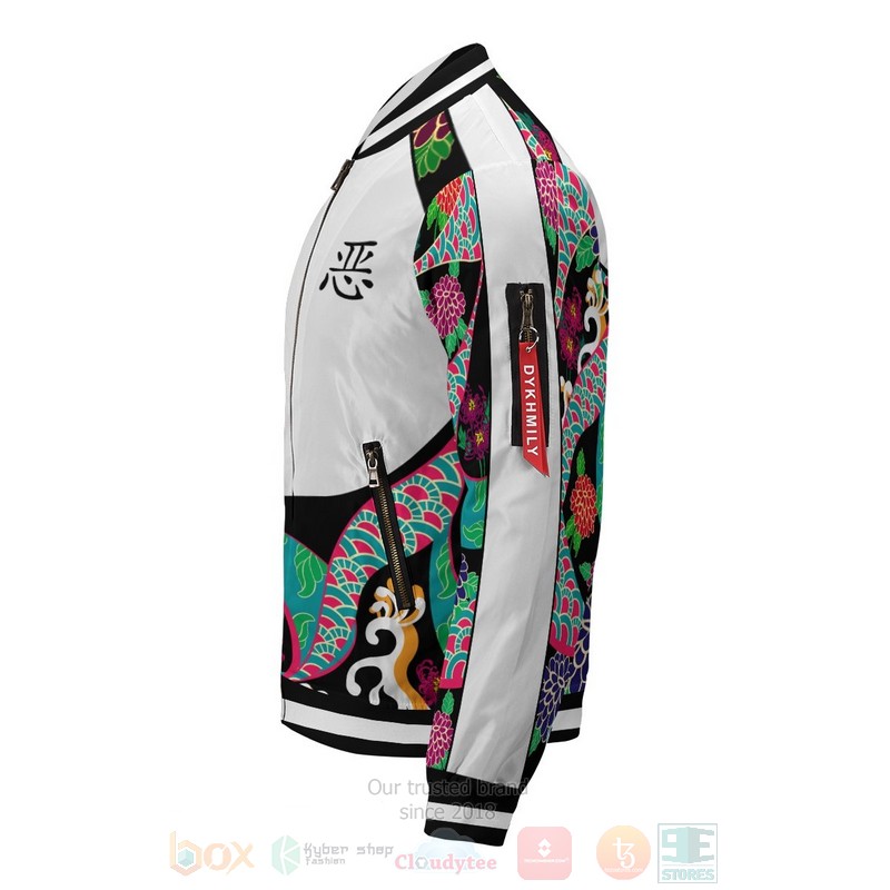 BEST Anime Nahoya Kawata 3D Zipper Bomber Jacket 6 Anime Nahoya Kawata Bomber Jacket 1 2 3 4 5
