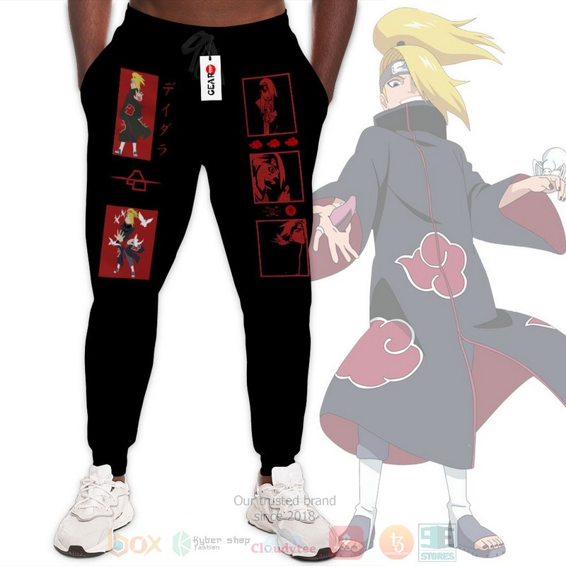 Anime Naruto Akatsuki Deidara Sweatpants