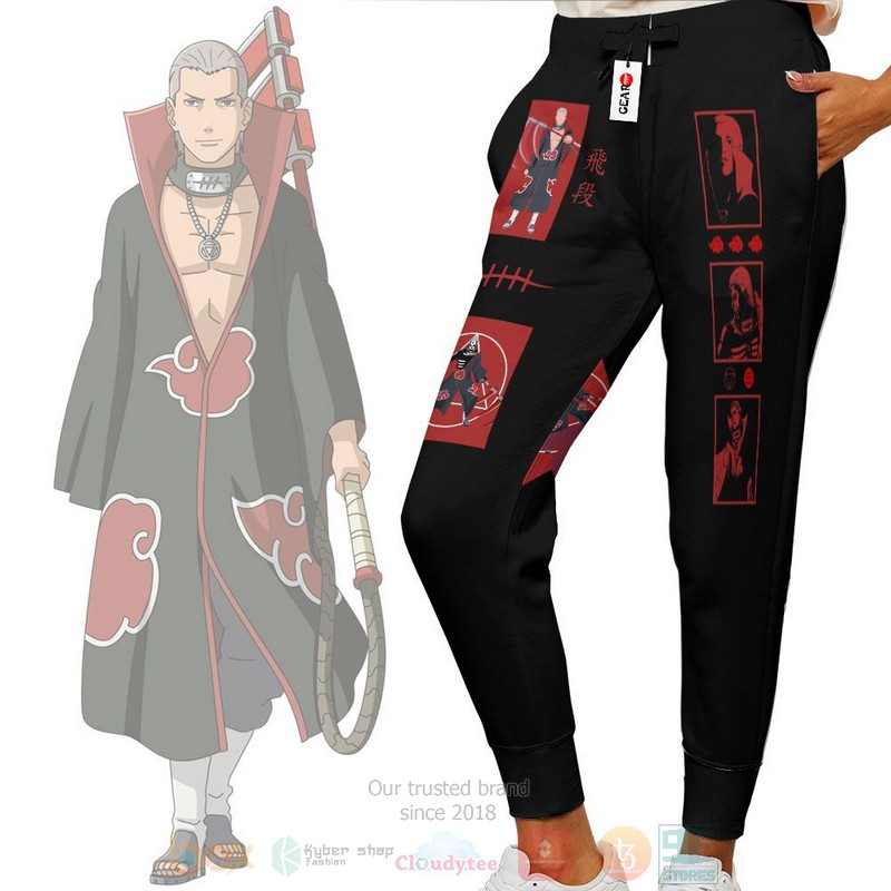 Anime Naruto Akatsuki Hidan Sweatpants 1