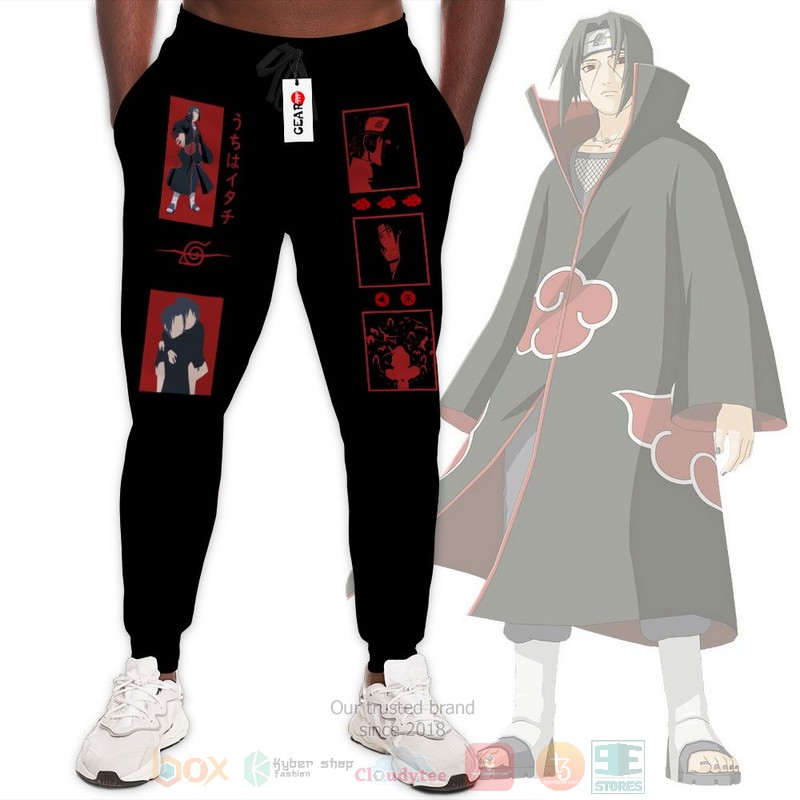 Anime Naruto Akatsuki Itachi Sweatpants