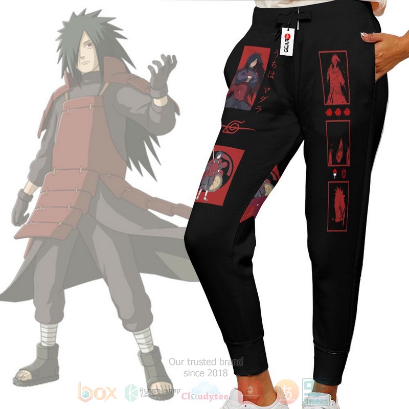 Anime Naruto Akatsuki Madara Sweatpants 1
