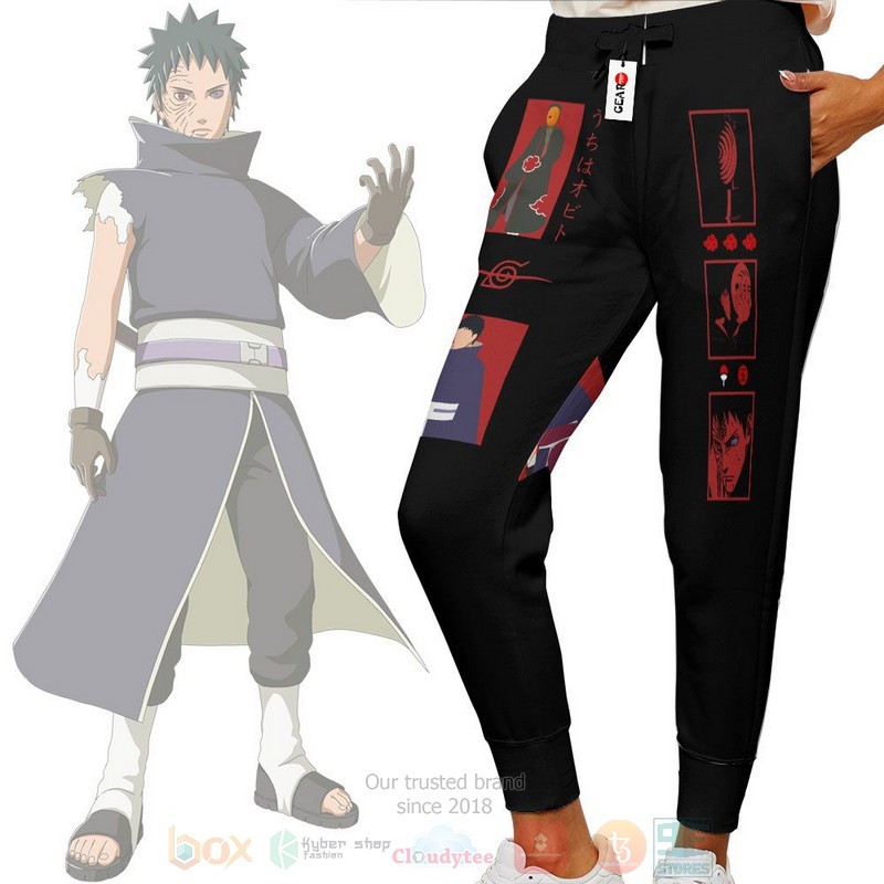 Anime Naruto Akatsuki Tobi Sweatpants 1