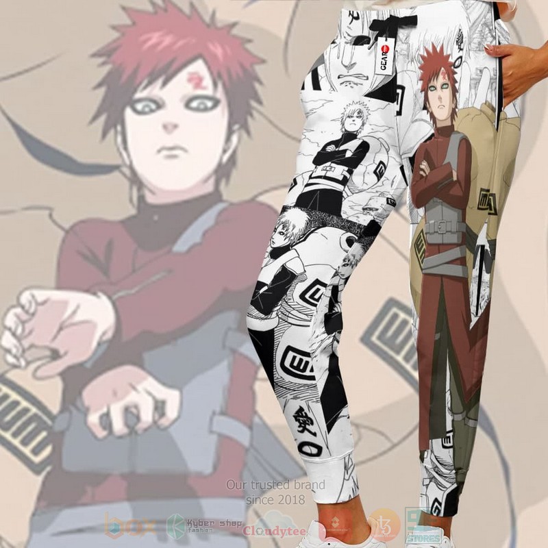 Anime Naruto Gaara Sweatpants 1