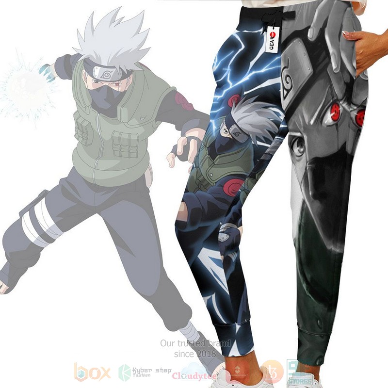 Anime Naruto Hatake Kakashi Sweatpants 1