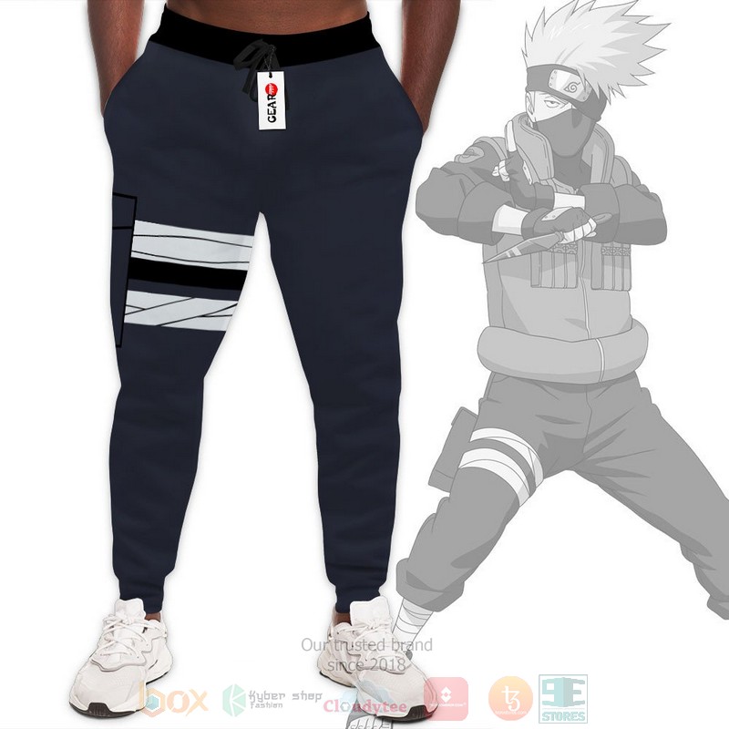 Anime Naruto Kakashi Hatake Costume For Otaku Sweatpants