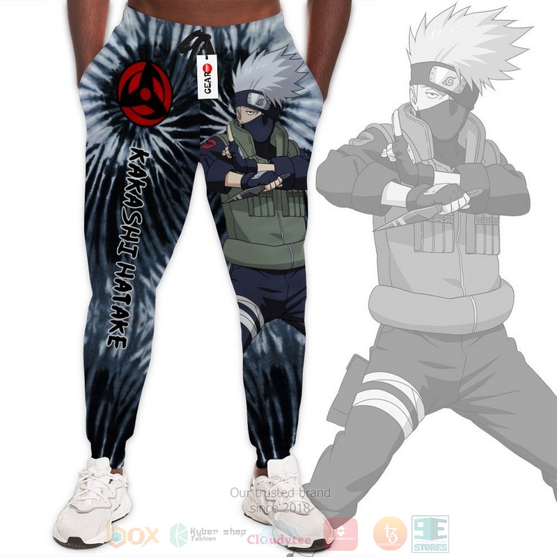 Anime Naruto Kakashi Hatake Tie Dye Sweatpants