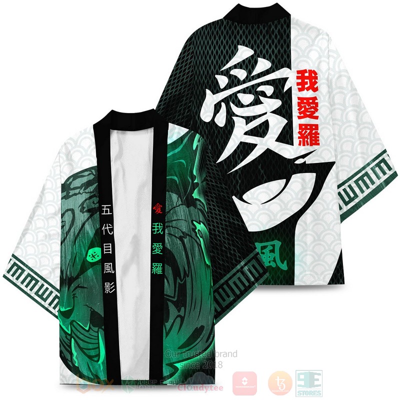 BEST Anime Naruto Kazekage Japan 3D Print Kimono